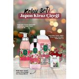 1lt Kolonya, Sıvı ve Köpük Sabun 500ml Japon Kiraz Çiçeği ve Rosie Pamuk