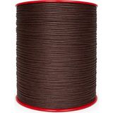 1mm Plise Perde Ipi 100 Metre Polyester Perde Mekanizma Ipi - Kahverengi