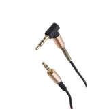 1mt Aux 3.5mm Auks Ses Aktarma Kablosu Metal Koruma Kırmızı