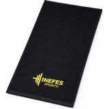 1nefes Sports Premium Spor Havlusu – Kaymaz, Yüksek Emicili Fitness & Bench Havlusu (Siyah) - 100 cm