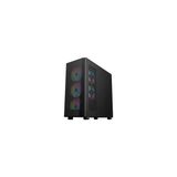 1St Player Fd5-M Siyah 600W 80+ Argb 4X12cm Fan Cam Mesh M-Atx Kasa