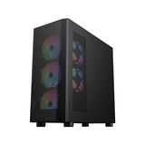 1st Player Fd5-M Siyah 600W 80+ Argb 4X12CM Fan Temperli Cam Mesh USB 3.0 M-Atx Kasa - Tek Seçenek