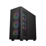 1St Player Fd5-M Siyah 600W 80+ Argb 4X12cm Fan Temperli Cam Mesh Usb 3.0 Matx Kasa