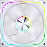 1st Player FN7R 120MM Reverse 4pın Pwm + 3pın Argb Tekli Beyaz Kasa Fanı