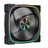 1St Player Fn7r 120Mm Reverse 4Pın Pwm + 3Pın Argb Tekli Siyah Kasa Fanı