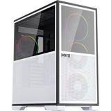 1st Player If8 Btf Beyaz Argb 4X12CM Fan Ters Çevirilebilir Temperli Cam Mesh Paneller USB 3.0 E-Atx - Tek Seçenek
