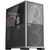 1st Player If8 Btf Siyah Argb 4X12CM Fan Ters Çevirilebilir Temperli Cam Mesh Panel E-Atx Kasa