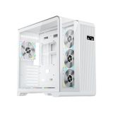 1stplayer RT7 Digital 850W 80+ Gold Full Modüler 4x12 cm ARGB 3 Taraflı Temperli Cam USB 3.0 Type-C Beyaz Atx Kasa