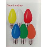 1W E14 Gece Lambası Beyaz Helios