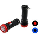 1W Tek LED Fiş Şarjlı El Feneri Uzun Mesafeli (4887) - Renkli