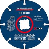 1x Expert Carbide Multi Wheel X-Lock Kesici Diskler (Sert Ahşap, Çivili Ahşap, Plastik, Alçıpan