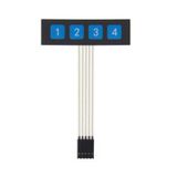 1x4 Membran Keypad - Tuş Takımı