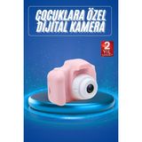 2.0 Inç Ekran Mini 1080P Hd Çocuk Kamera Dijital Fotoğraf Makinesi - TK002M-6VKW79 - Çok Renkli