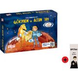 2. 3. Sınıf Hikaye Kitabı Seti Gizemli Bahçe Yayınları Uzay Maceraları Gökmen ile Altın Tay Yeni + Kişiye Özel Isimli Harry Potter Kitap Ayracı