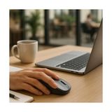 2.4 Ghz Kablosuz Mouse – Sessiz Tıklama, Ergonomik Tasarım, Yüksek Hassasiyet, USB Alıcılı, Ofis ve Ev Kullanımına Uygun Dizüstü Bilgisayar Mouse - Kırmızı - Option-1