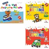 2 - 4 Yaş Boyama Kitabı 3'lü Set