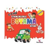 2-4 Yaş Etkinliklerle Boyama Kitabı 1 - Yeti Kitap