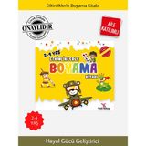 2-4 Yaş Etkinliklerle Boyama Kitabı 2 - Feyyaz Ulaş