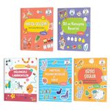 2-4 Yaş Evde Etkinlik Zeka Ve Dikkat Gelişimi -Dikkat Atölyesi Yayınları