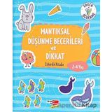 2-4 Yaş Mantıksal Düşünme Becerileri ve Dikkat Etkinlik Kitabı