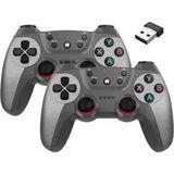 2.4g Kablosuz Gamepad Android Mobil Bilgisayar Tv Pc Ps3 Steam Gamepad 2 Adet