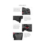 2.4g Kablosuz Oyun Kolu Pc Uyumlu Pilli Joystick Wireless Gamepad Hassas Trigger Kaymaz Tasarım G2.4g (Siyah) - 1 GB - 00-Siyah - Beyaz - Option-1