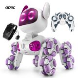 2.4G Uzaktan Kumandalı Robot Köpek Araba, Bilekten Kontrollü RC Oyuncak, 8 Teker, Sesli, Işıklı, Akrobatik Hareketli, 8+ Yaş