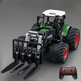 2.4ghz Uzaktan Kumandalı 1:24 Ölçek Şarjlı Rc Traktör Forklift Aparatlı - Oyuncak Kepçe Trak