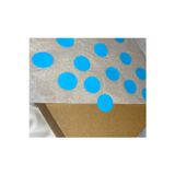 2.5 Cm 100 Adet Mavi Renk Yuvarlak Boş Etiket Yazı Yazılabilir Blank Işaret Küçük Sticker