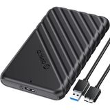 2.5 Inç HDD SSD Harici Slim Harddisk Kutusu 2020U3-BK Siyah - Çok Renkli