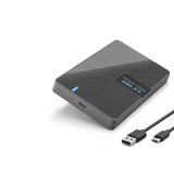 2.5 Inç Sata Hdd/Ssd Harici Disk Kutusu Usb 3.0 Type-C - Siyah Hdx1793