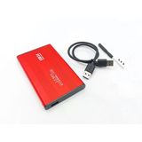 2.5-inch Hard Disk (hdd) Kutusu - Usb 3.0 Sata 4.8 Gbps - Alüminyum - Kırmızı