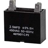 2.5 MF 450V Kablolu AC Filtre Kare Kondansatör