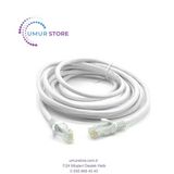 2.5 Mt Cat6e Ethernet, İnternet Network Kablosu Etl Verified To Eta/Tıa 568 Cat6e Utp 4 Pairs 24 Awg Patch Cable Up