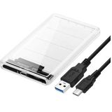 2.5 Sata Type C Usb 3.1 Usb 3.0 Seffaf Harici Ssd Hdd Hard Disk Kutusu