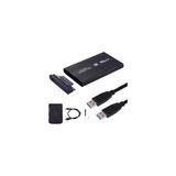 2.5 USB 3.0 Harici SSD Harddisk Taşınabilir HDD Kutusu Sata Siyah