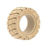 2.50-15 (250/70-15) Rock Solid Segmanlı İz Bırakmayan Dolgu Forklift Lastiği