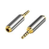 2.5Mm Erkek 3.5Mm Dişi 4 Boğumlu Stereo Kulaklık Jakı Dönüştürücü