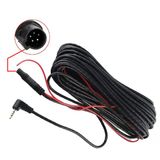 2.5mm TRRS jak konnektörü 5 pin Araç geri görüş Kamerası uzatma Kablosu 10m