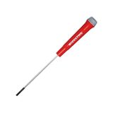 2.5x60mm Elektronikçi Tip Klemens Düz Uçlu Tornavida İzeltaş Tornavida