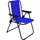 2-6 Yaş Lüx Çocuk Piknik Sandalyesi-Mini Kamp Sandalyesi-Mavi - 6456 Ecorce Tube Marron - Polyester