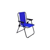 2-6 Yaş Lüx Çocuk Piknik Sandalyesi-mini Kamp Sandalyesi-mavi