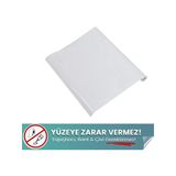 2 Adet 120 X 90 Cm Yapışkansız Statik Manyetik Akıllı Kağıt Tahta - Beyaz