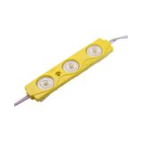 2 Adet 12V 3 Ledli Parmak Led Modül 1.5W 2835 Mercekli Amber Turuncu