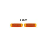 2 Adet 16 Ledli Çift Sıra Led Lamba 12-24 Volt