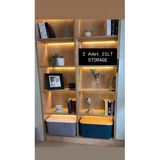 2 Adet 21 Lt Storage 1 Adet Yesil Ve 1 Adet Gri Cok Amacli Dolap Ici Duzenleyici Kutu