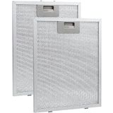 2 Adet 26X32 CM Aspiratör Davlumbaz Filtresi 260×320 mm Mutfak Aspiratörü Havalandırma Alüminyum Aspiratör