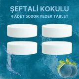 2 Adet 2X500 gr Nem Alıcı Rutubet ve Küf Önleyici Yedek Tablet Şeftali