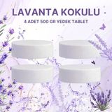 2 Adet 2X500gr - Lavanta - Nem Alıcı Rutubet Giderici Yedek Tablet