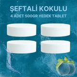 2 Adet 2X500gr - Şeftali - Nem Alıcı Rutubet Giderici Yedek Tablet